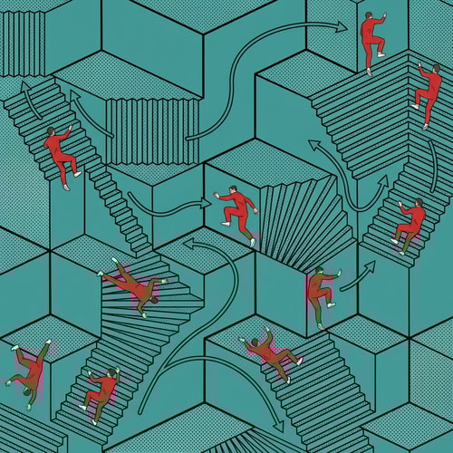 AI Design for Turn this into diagrams so that wherever you go, you're going back to the beginning.