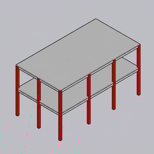 AI Design for PAINT THE COLUMNS RED