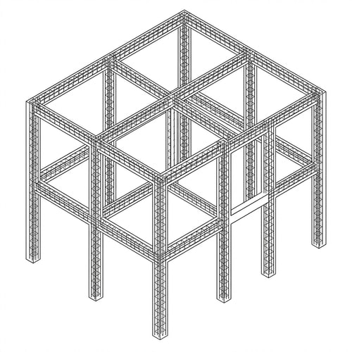 AI Design for IF YOU CAN ONLY SCHEMATICALLY DRAW THE COLUMNS AND BEAMS AS RIGHT, YOU ARE