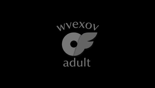 AI Design for Logo with the text “wvexov adult” where the image blends harmoniously with the text in a beautiful, smooth font, with the word ‘adult’ written below “wvexov” and the image itself in the middle of the text.
Black background, gray or white text.