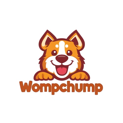 AI Design for give me the icon based logo of Wompchomp for my pet products
