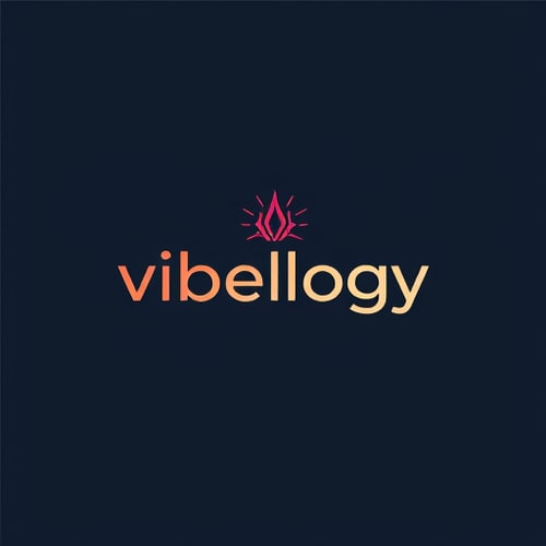 AI Design for vibeology这是店铺名称,请设计出shopify店铺logo,面向地区为美国
