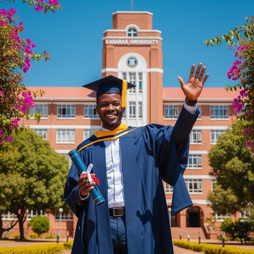 AI Design for I wish to extend my heartiest congratulations to Mr. Weldon Kosgei on his graduation from Kabarak University with a Master’s degree. He remains an inspirational figure and a role model for young people dedicated to academic excellence.