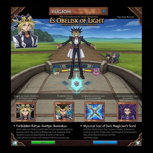 AI Design for Készíts nekem Yugioh pályát 3D-sen ahol majd párbajozni tudnak