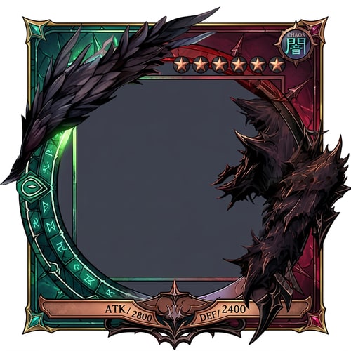 AI Design for Négyzet alakú legyen, és csináld meg Yugiosra