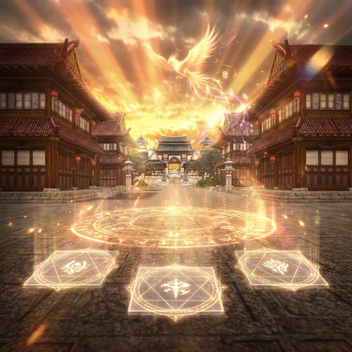 AI Design for Legyen sokkal epikusabb szép effektel és más képet rakj be ami jol mutat karakterválasztónál