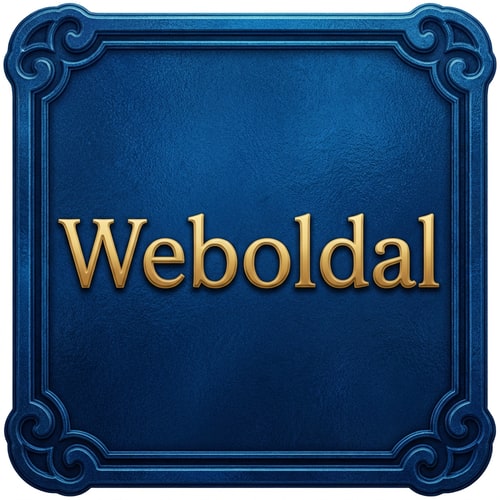 AI Design for Az alap maradhat a szineket modosítsd Kék sárga. Kivülra nem kell sárga, csak az irás legyen sárga. De valami szép sárga legyen, ne túl világos ne túl sötét. Szép legyen