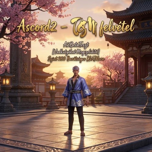 AI Design for Szerkeszd meg nekem szépen kidolgozva. Komoly helyen legyen, legyen oda írva Ascord2 - TGM felvétel. És szép esztétikusan legyen kidolgova