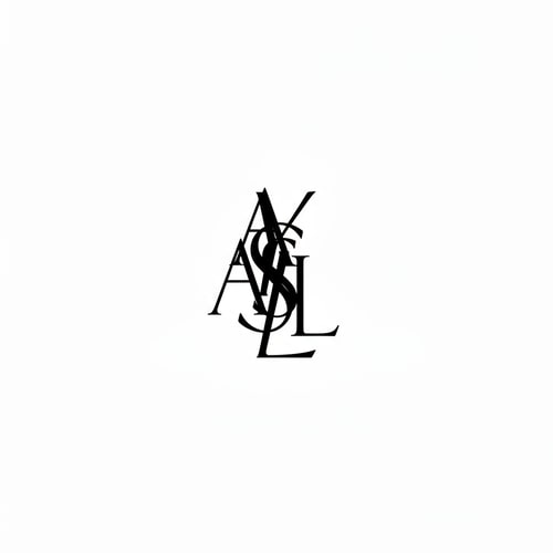 AI Design for I DONT LIKE THE LOGO CHANGE JUST WITH THE LETTERS ASL