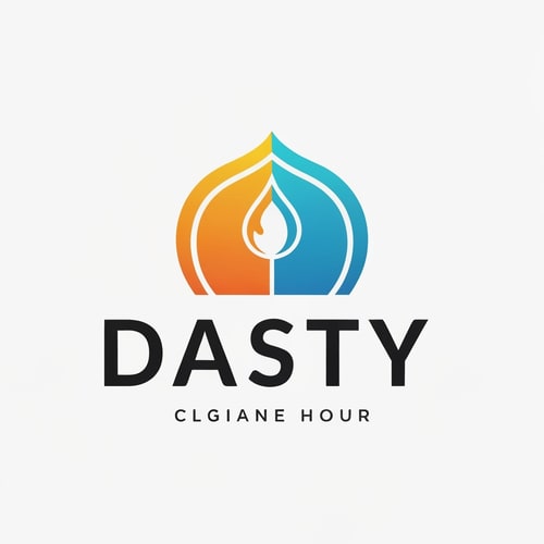 AI Design for Logo image with the word Dasty