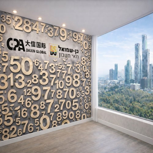 AI Design for put those new logos design to replace the once on the wall without changing the basic format of the picture, dont cut the picture i still want to see the view from the window in enhanced sharpness