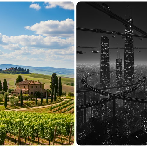 AI Design for I want it side by side not one on top the other