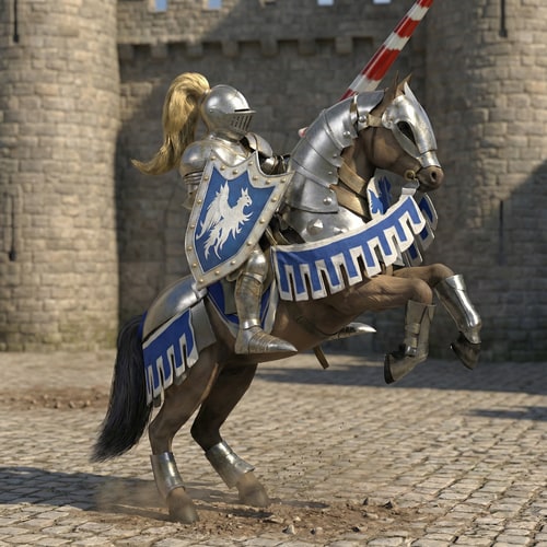 AI Design for now make it look like a real life horse standing on two feet