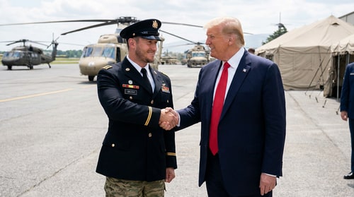 AI Design for dont change anything ' only give me wider view and army pants