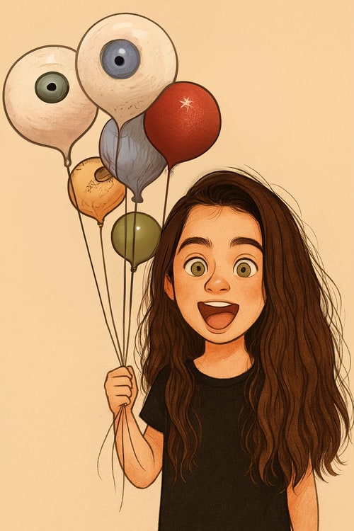 AI Design for make 6 instead of 5 baloons, and with a space between them so they wont be touching each other, but keep it inside this area if needed make the ballons slightly smaller