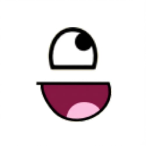 AI Design for make this face look like it has one eye centered like a cyclops DO NOT ALTER THE MOUTH SHAPE make the background pure white and nothing else