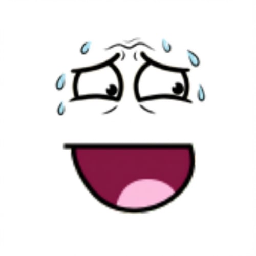 AI Design for make this face look insecure do not ALTER THE MOUTH SHAPE