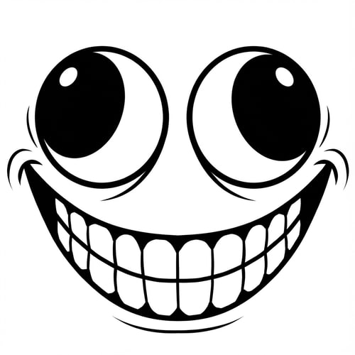 AI Design for exagerrate this face