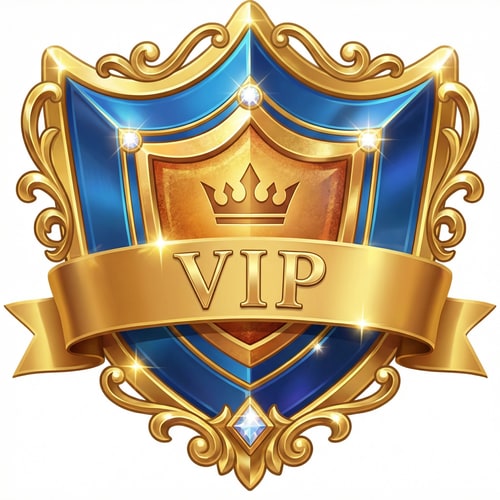 AI Design for make this shield look VIP