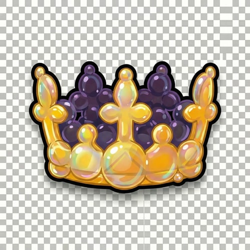 AI Design for make this crown look more bubbly