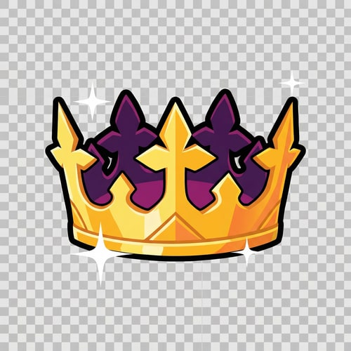 AI Design for vectorize/cartoonify this crown