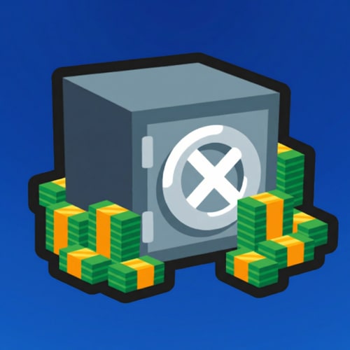 AI Design for remove the cash on the top of the safe, do not change anything else