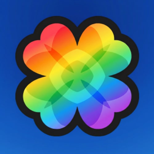 AI Design for change this clover to rainbow do not change the art style or make the rainbow an eyesore