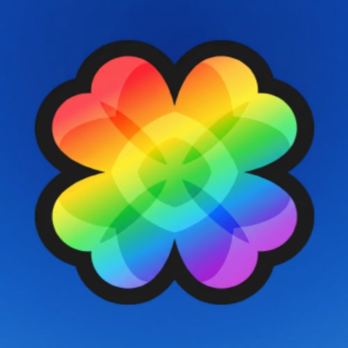 AI Design for change this clover to rainbow do not change the art style or make the rainbow an eyesore