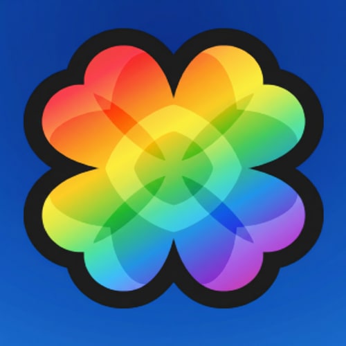 AI Design for change this clover to rainbow do not change the art style or make the rainbow an eyesore