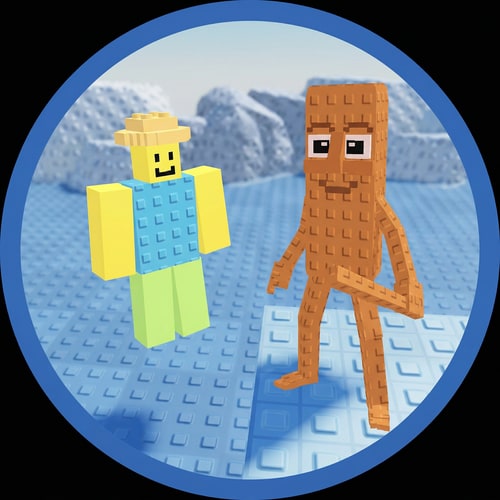 AI Design for change these two penguins to these two characters ensure the characters are positioned the same exact way as the penguins are