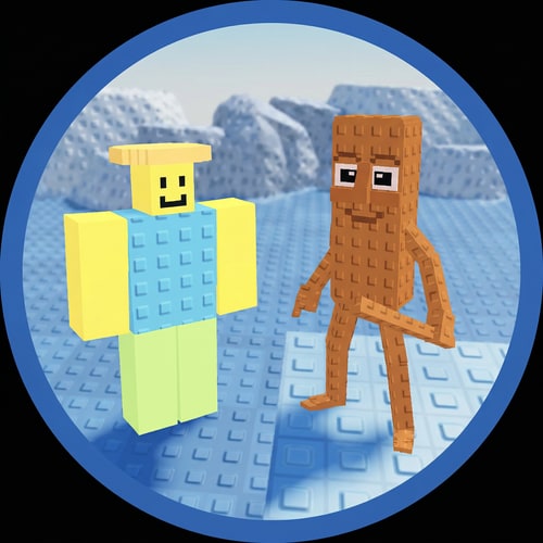 AI Design for change these two penguins to these two characters