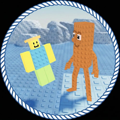 AI Design for make the brown character face the character thats falling DO NOT CHANGE ANYTHING ELSE