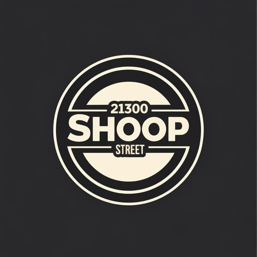 AI Design for 21300 Street Shoop logo instagram