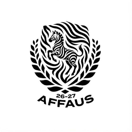 AI Design for change the shield outline and make it more seemless with the sebra