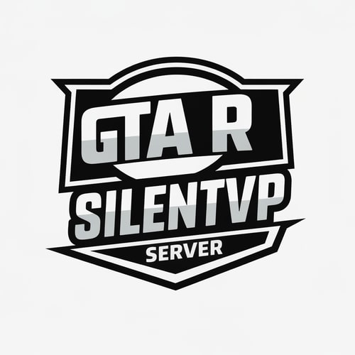 AI Design for Ich brauche ein GTA RP server Logo mit den Namen SilentV