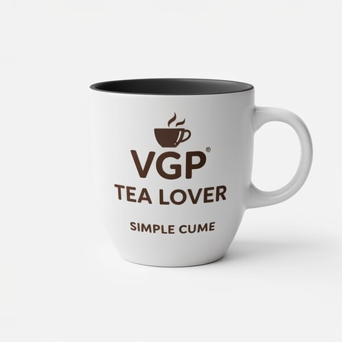 AI Design for VGP TEA LOVER LOGO CUP SIMPLE