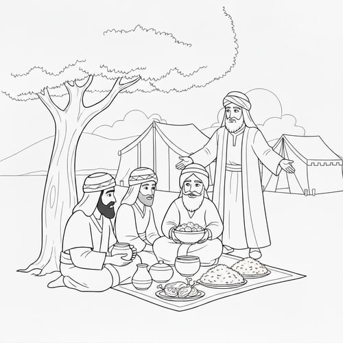 AI Design for add another tent to the background