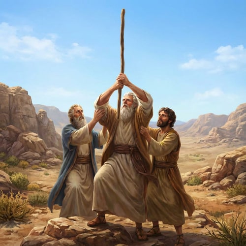 AI Design for Replace the background with: Replace the background with a wilderness and blue sky