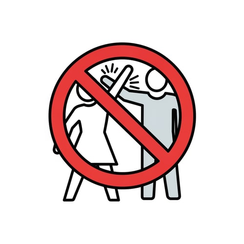 AI Design for clip art of no violence