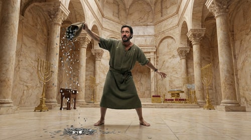 AI Design for make in the background with light brown  marble color