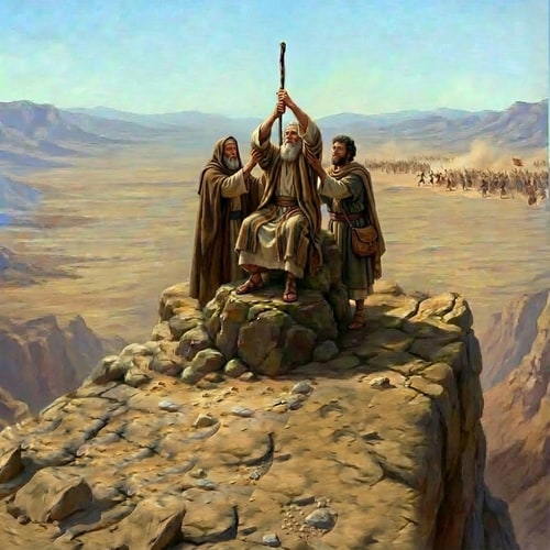 AI Design for fix the clothes of the people on top of mountain .. no other changes