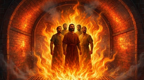 AI Design for take off the shelves at the two sides, add a fourth person at the back behind the three