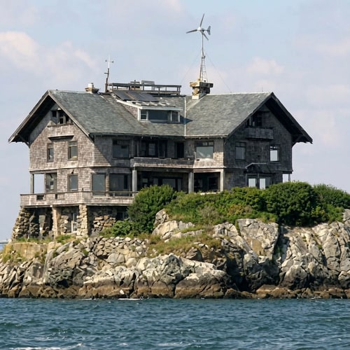 AI Design for make a house on the rock on this style