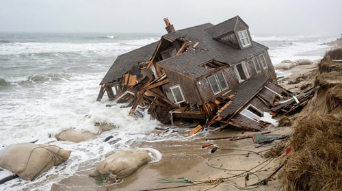 AI Design for collapsed house like this