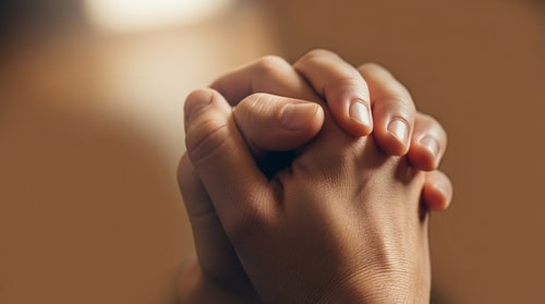 AI Design for make hands in the center of picture