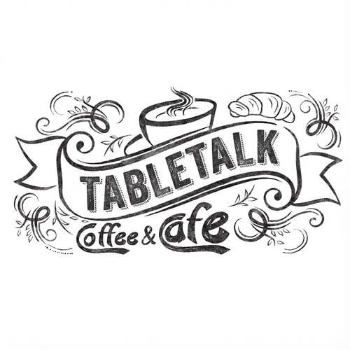 AI Design for change the word chalkboards to TableTalk