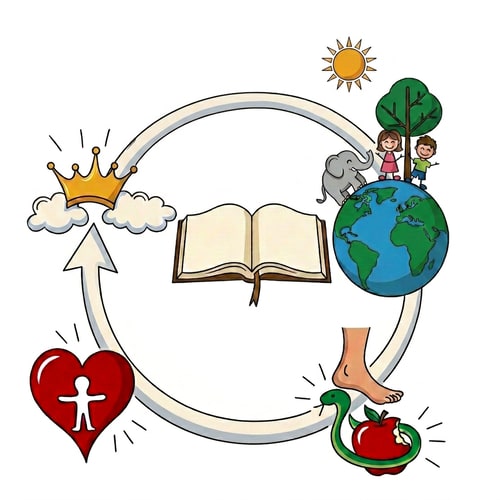 AI Design for bring the crown in the clouds and the arrowend a little lower, with the arrow closer to the crown