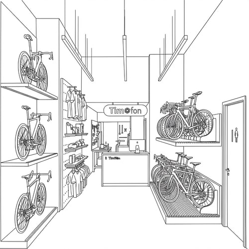 AI Design for make the entire picture one straigt line