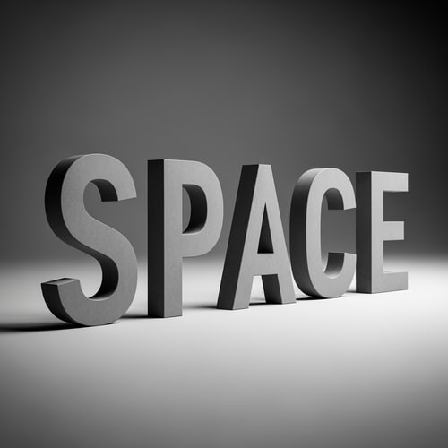 AI Design for Separate the characters from each other so there is space between each one