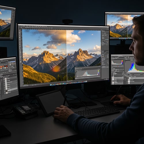 AI Design for improve image from picture